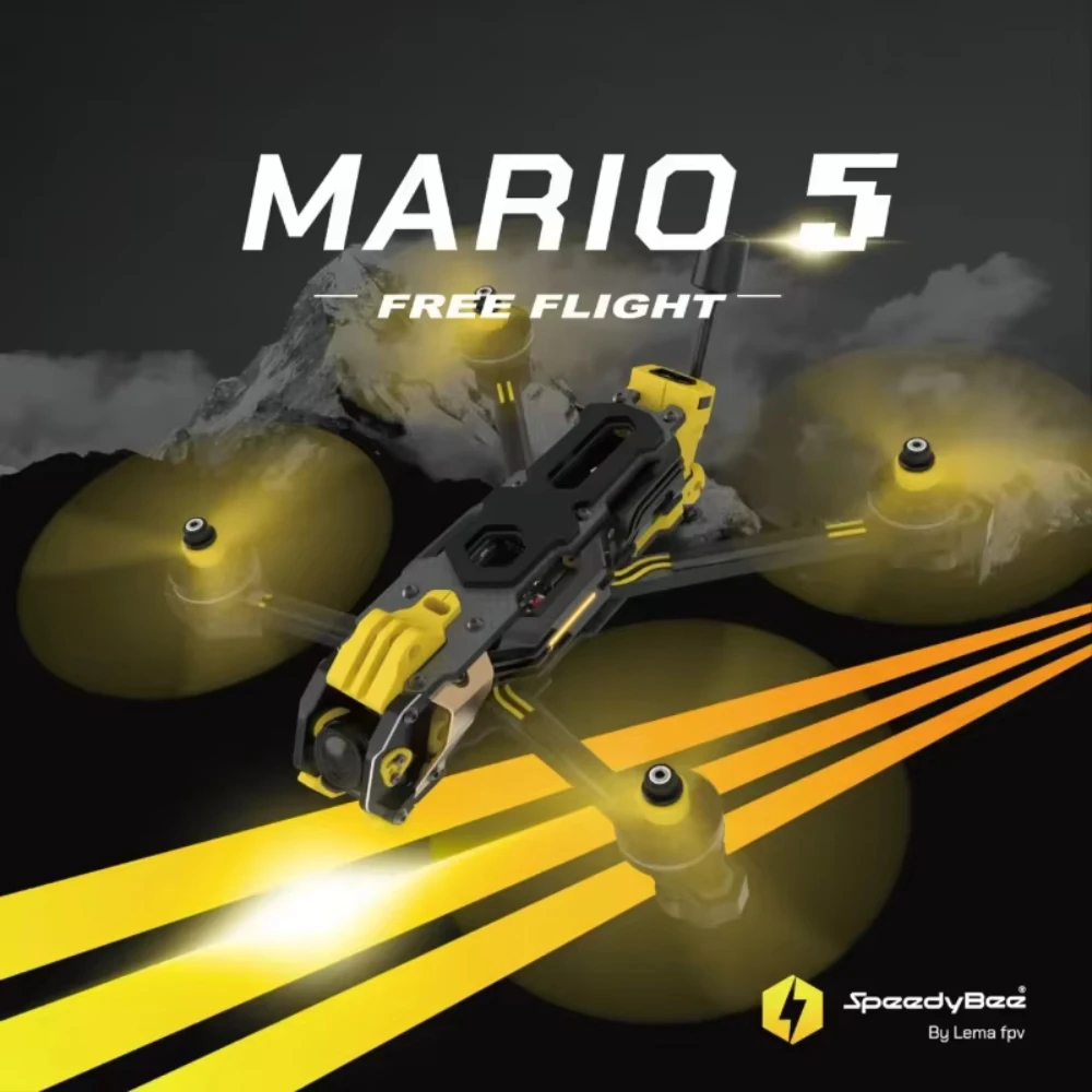 Drone Racing Propeller - Speedybee Mario 5 O4 Frame Kit